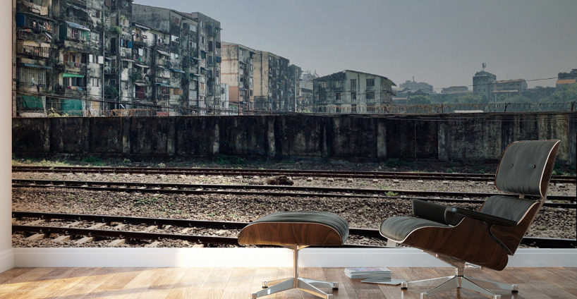 Living by the Railroad Wall Murals