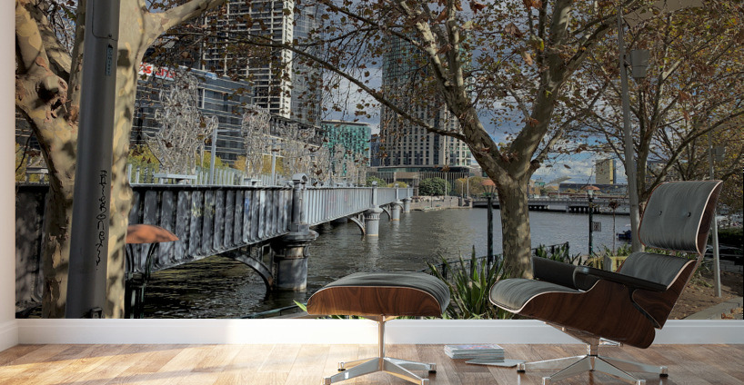 Yarra River in Melboune 3 Wall Murals