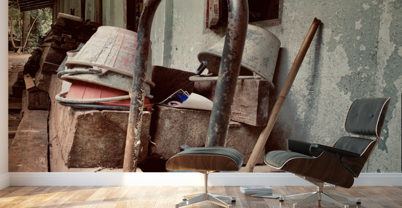 Gardening Tools Wall Murals