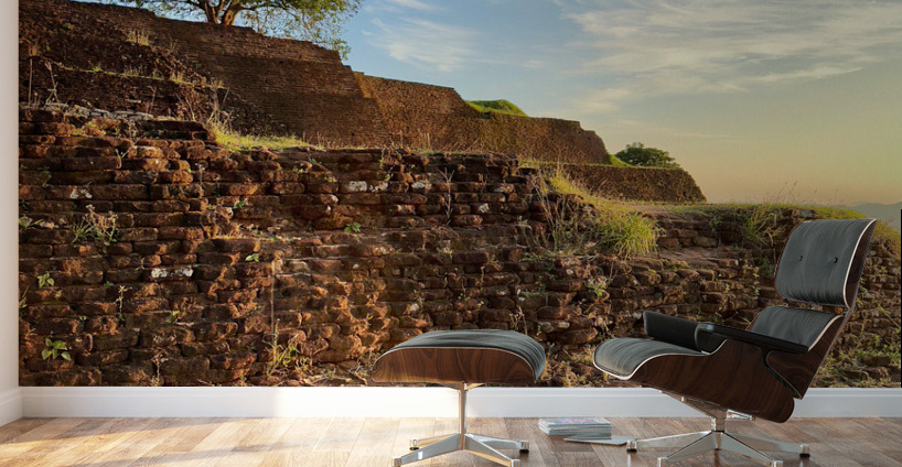 Sunrise on Top of Sigiriya Sri Lanka 13 Wall Murals