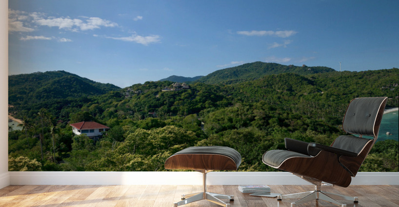 Two Bays Facing Koh Tao Thailand Wall Murals