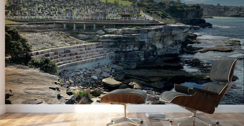 Waverley Cemetery by the Ocean Australia Wall Murals
