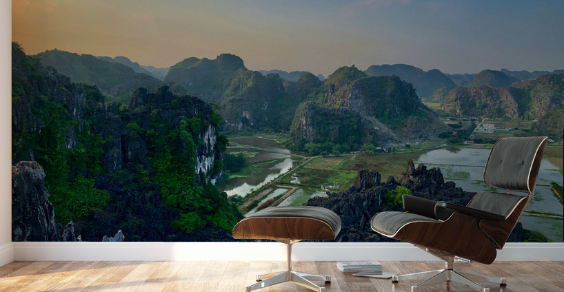 Hang Mua Viewpoint Vietnam 3 Wall Murals