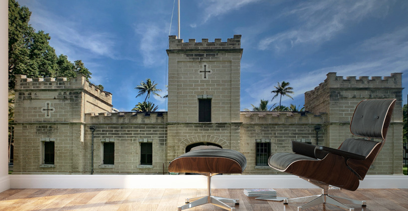 Iolani Barracks Hawaii Wall Murals