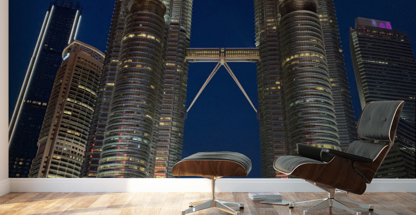 Petronas Twin Towers Kuala Lumpur 2 Wall Murals