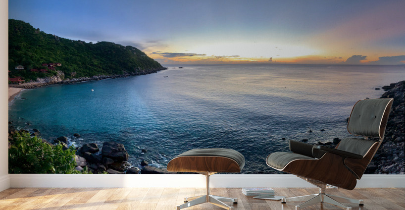 Sunrise on the Bay Wall Murals