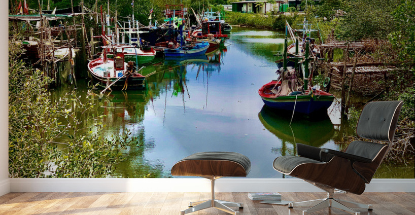 Colorful River 2 Wall Murals