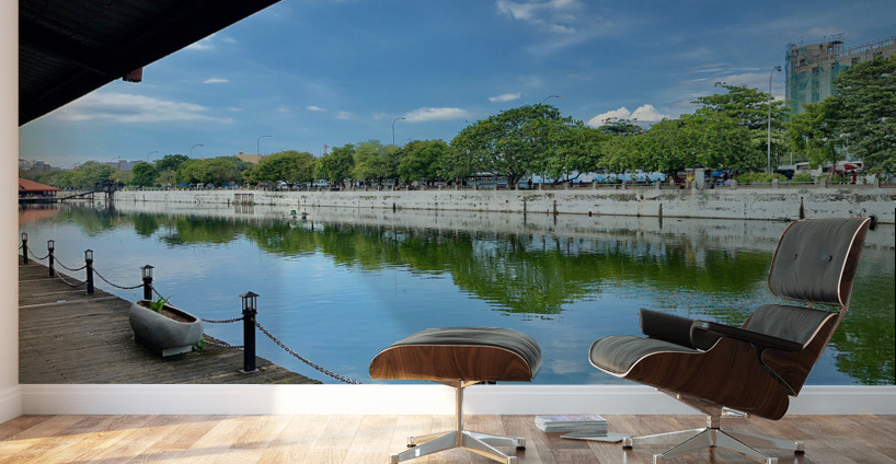 Pettah Floating Market Reflections Colombo Sri Lanka Wall Murals