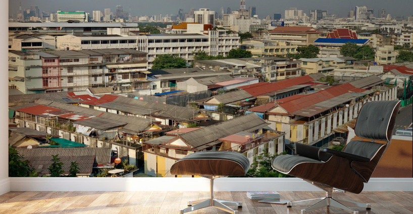 Overview of Bangkok 4 Wall Murals