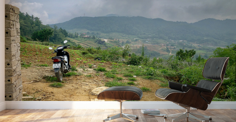 Park Your Bike and Enjoy the View Wall Murals