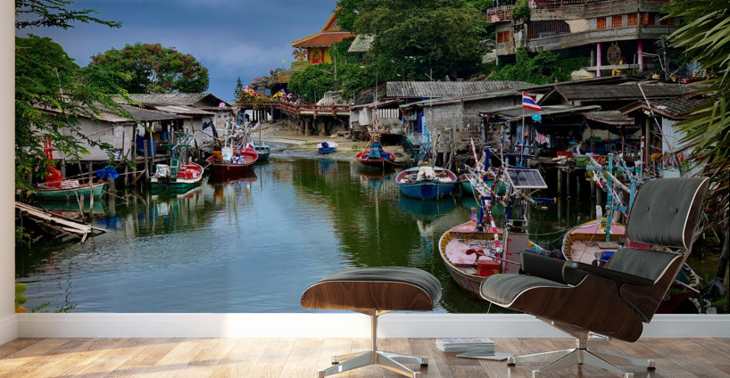 River in Hua Hin Thailand Wall Murals