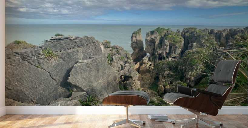 Punakaiki Pancake Rocks New Zealand 1 Wall Murals