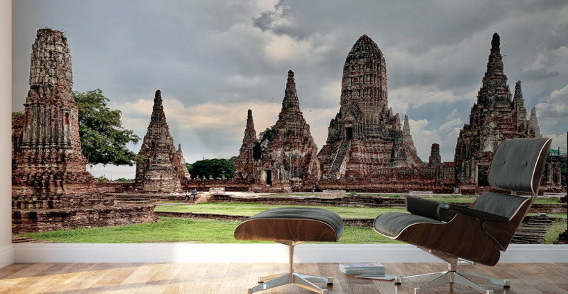 Ayutthaya Historical Park Temples 1 Wall Murals