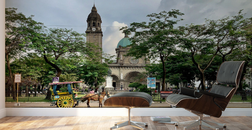 The Manila Cathedral Wall Murals