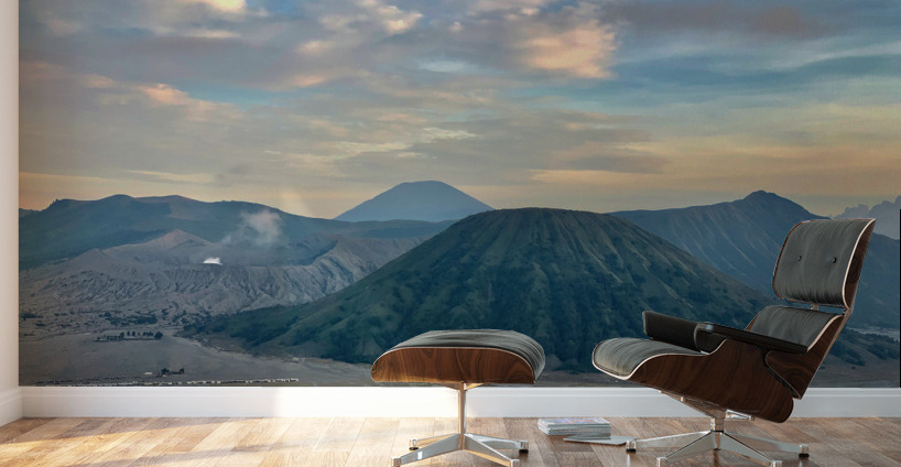Mount Bromo at Sunset Indonesia Wall Murals