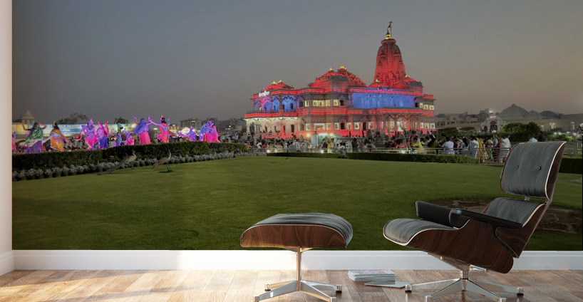 Prem Mandir Vrindavan 5 Wall Murals