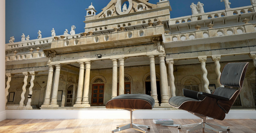 Vrindavan Temple Wall Murals