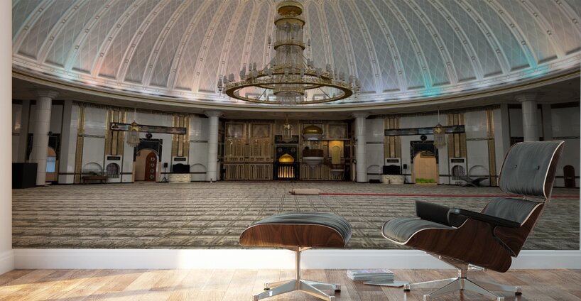 Jame Asr Hassanil Bolkiah Mosque Brunei 3 Wall Murals