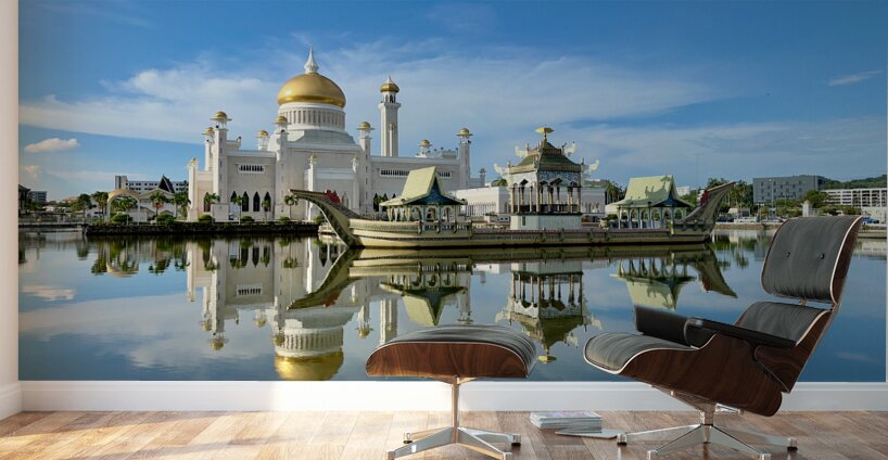 Omar Ali Saifuddien Mosque Collection Brunei 1 Wall Murals