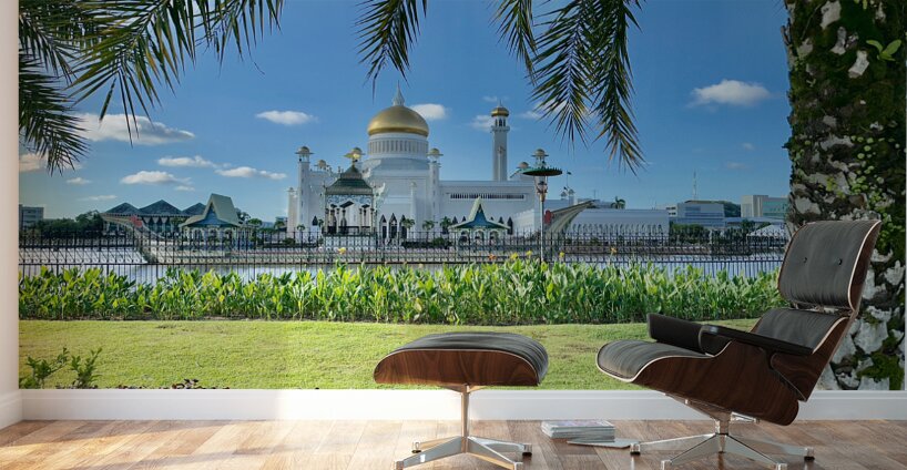 Omar Ali Saifuddien Mosque Collection Brunei 3 Wall Murals