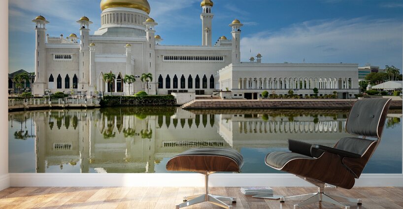 Omar Ali Saifuddien Mosque Collection Brunei 9 Wall Murals