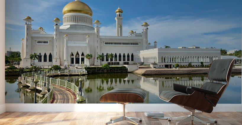 Omar Ali Saifuddien Mosque Collection Brunei 11 Wall Murals