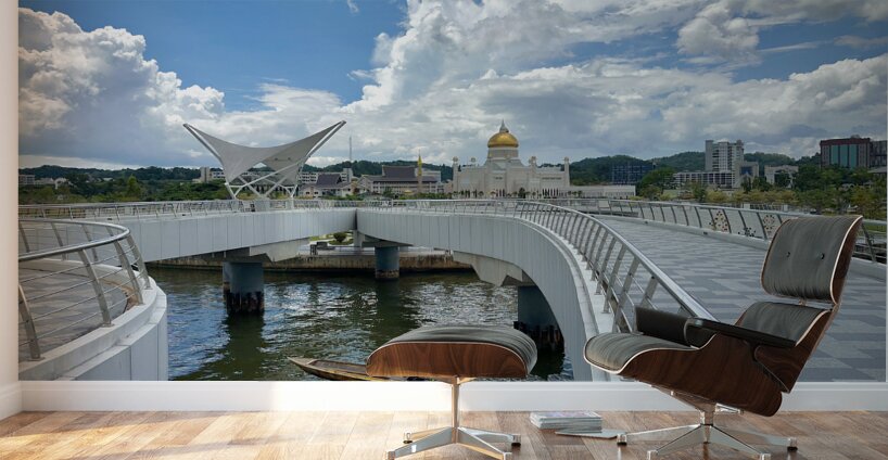 Omar Ali Saifuddien Mosque Collection Brunei 8 Wall Murals