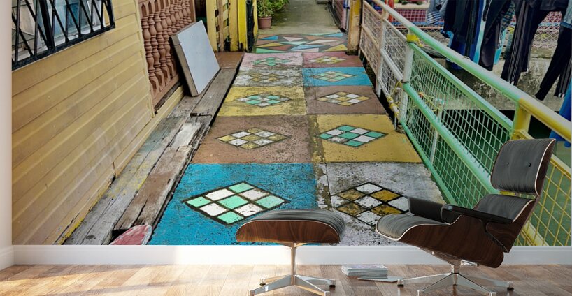 Sim Sim Traditional Floating Village in Sandakan 6 Wall Murals