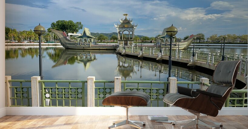 Omar Ali Saifuddien Mosque Collection Brunei 12 Wall Murals