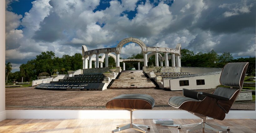 Taman Jubli Perak Monument in Bandar Seri Begawan Brunei Wall Murals