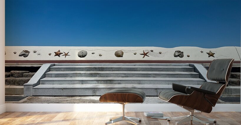 Boardwalk Jeju South Korea 1 Wall Murals