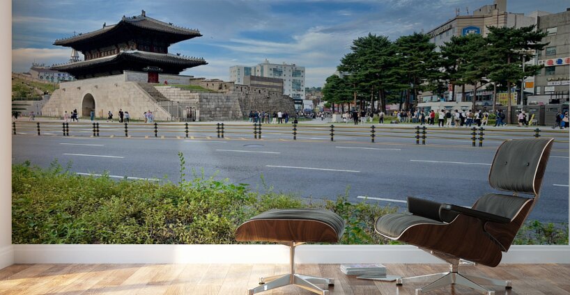 Heunginjimun Street View Seoul South Korea Wall Murals