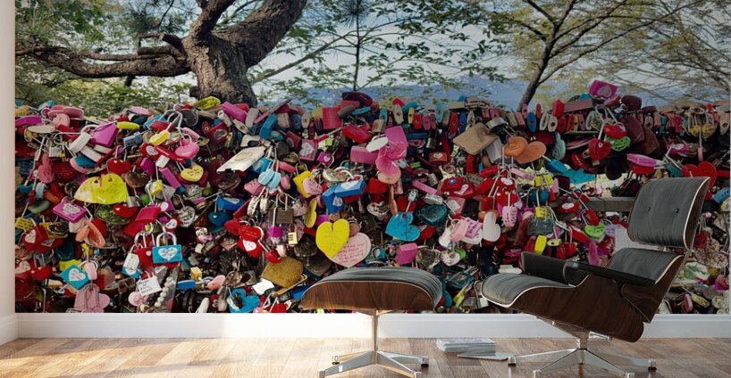 Namsan Tower Seoul South Korea 2 Wall Murals