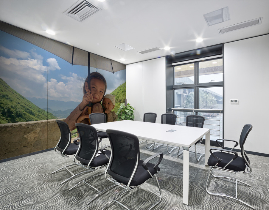 Umbrella Baby Girl Wall Printing