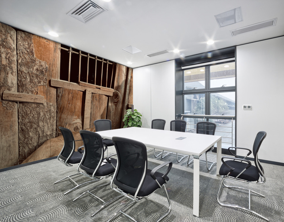 Doggy in Jail Wall Printing