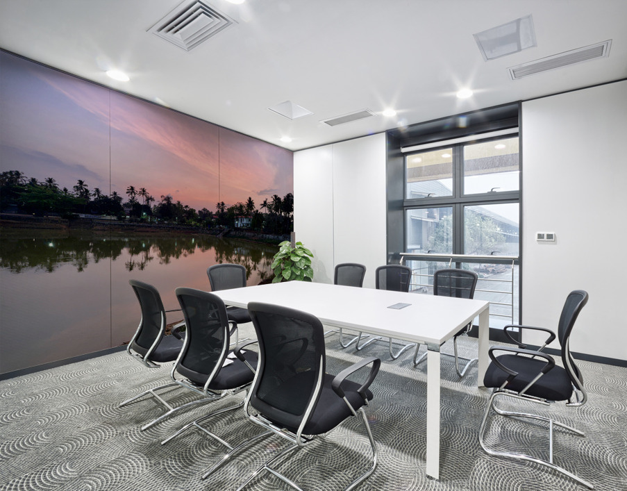 Purple Reflection on the Lake Wall Printing