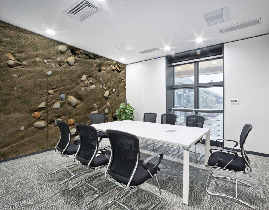 Seashells in the Sand Wall Printing
