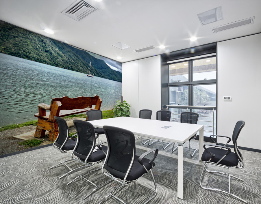 Sit by the Lake Wall Printing