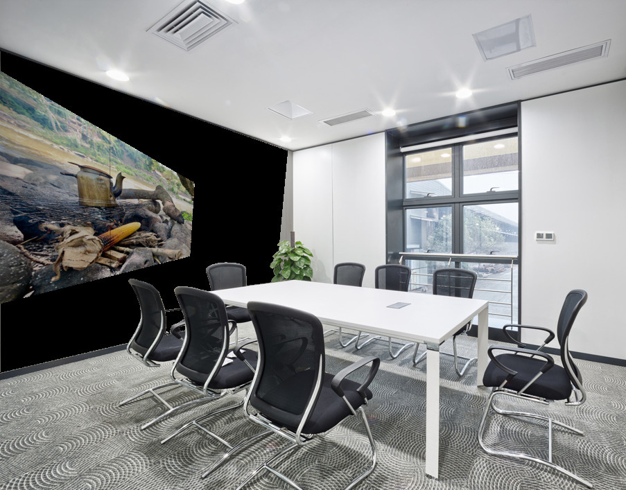 Corn and Tea on the Fire Wall Printing