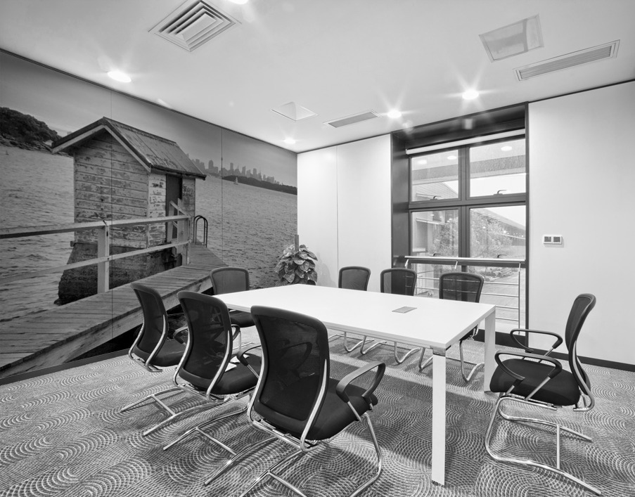 BW Shack on the Water Wall Printing