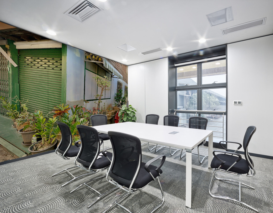 Plants on the Corner Wall Printing