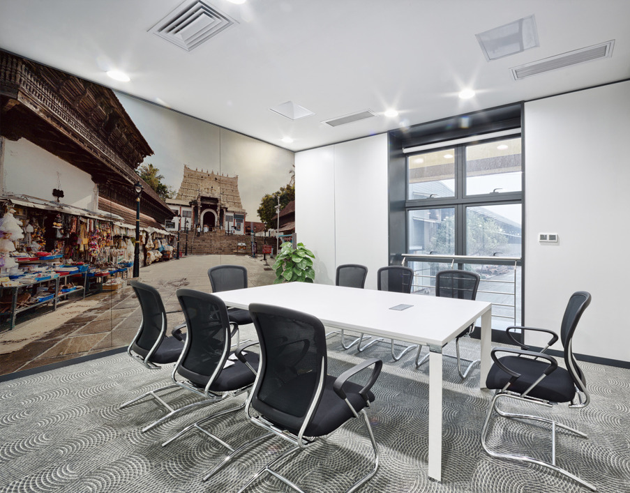 Sree Padmanabhaswamy Temple Wall Printing