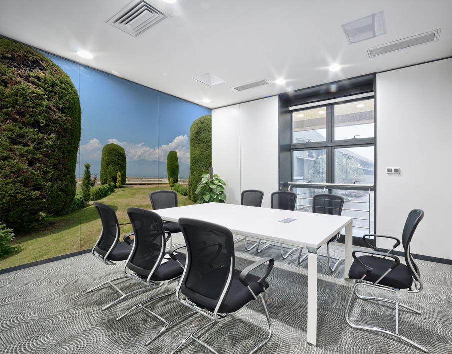 View from Pari Mahal Srinagar 2 Wall Printing