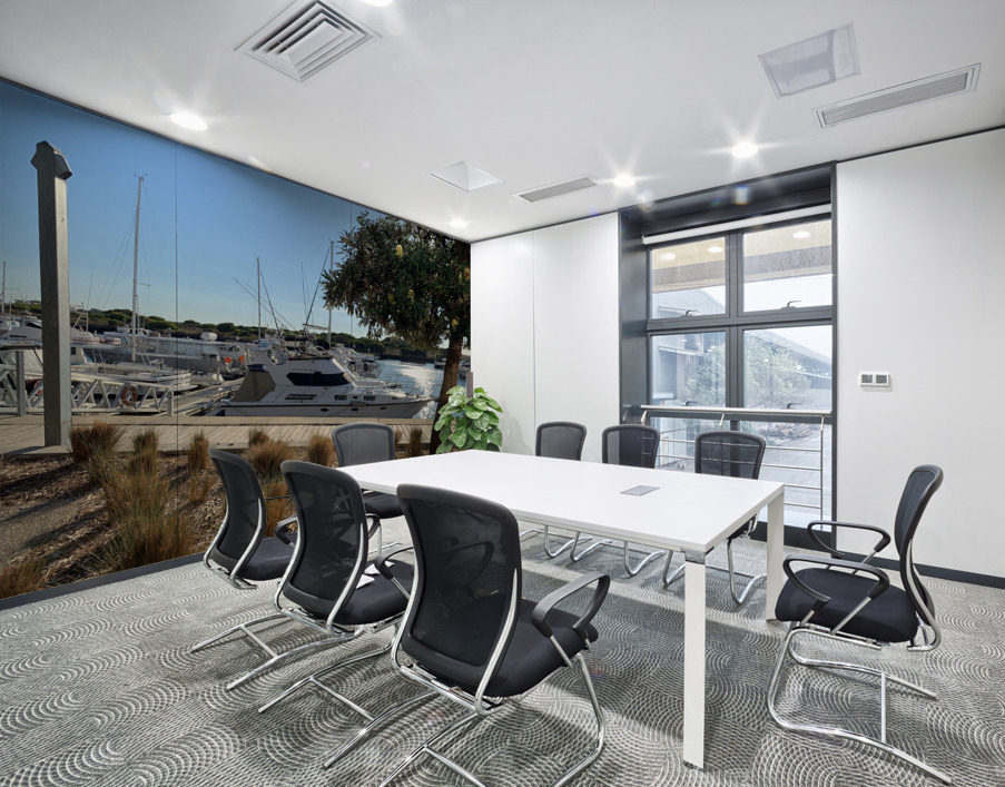 Boats at the Marina Wall Printing