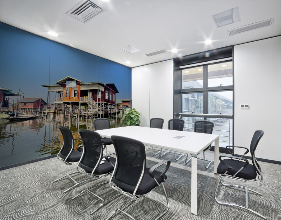 Inle Lake Reflections 5 Wall Printing