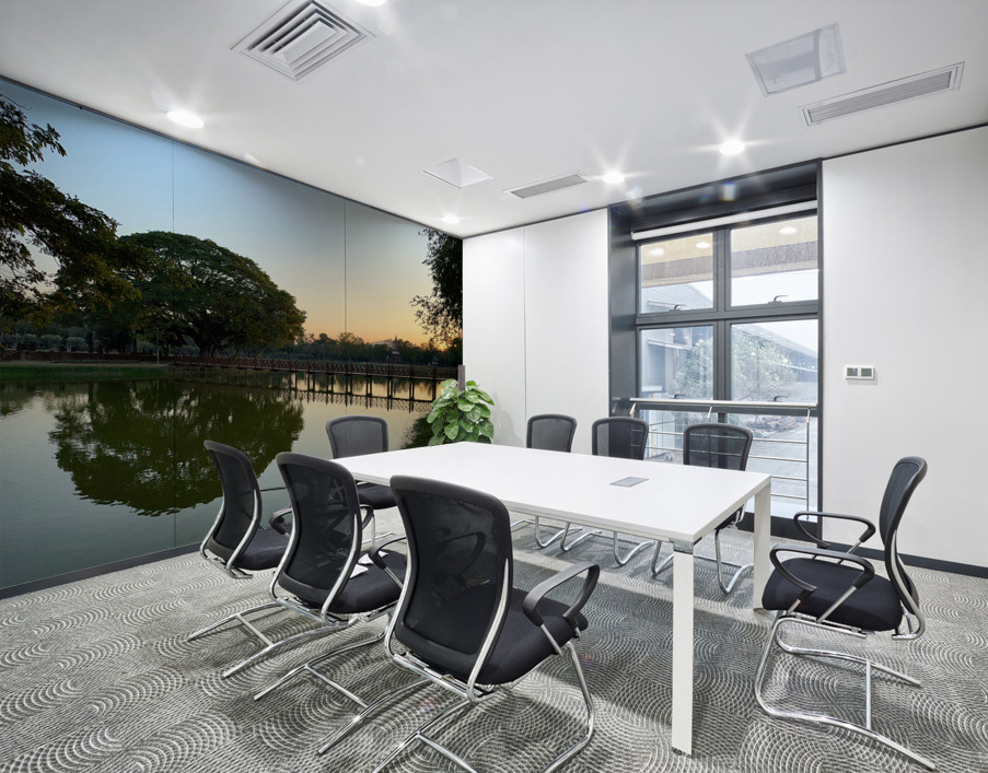 Nice Tree Reflection on the Lake Wall Printing