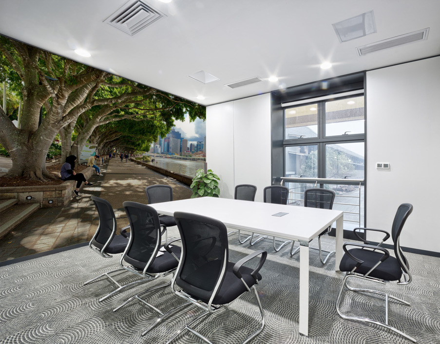 Walking Around Brisbane Wall Printing