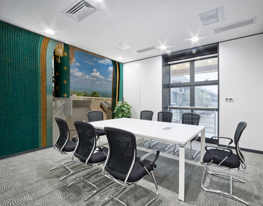 The stylish Wat Pa Phu Kon 4 Wall Printing