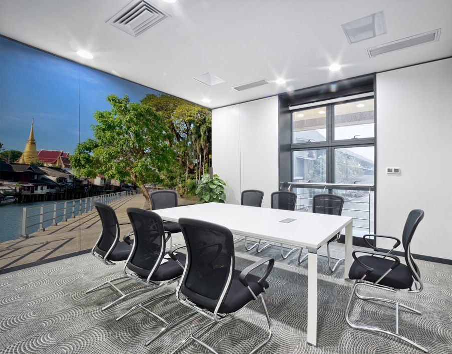 Tree Way Separation Wall Printing