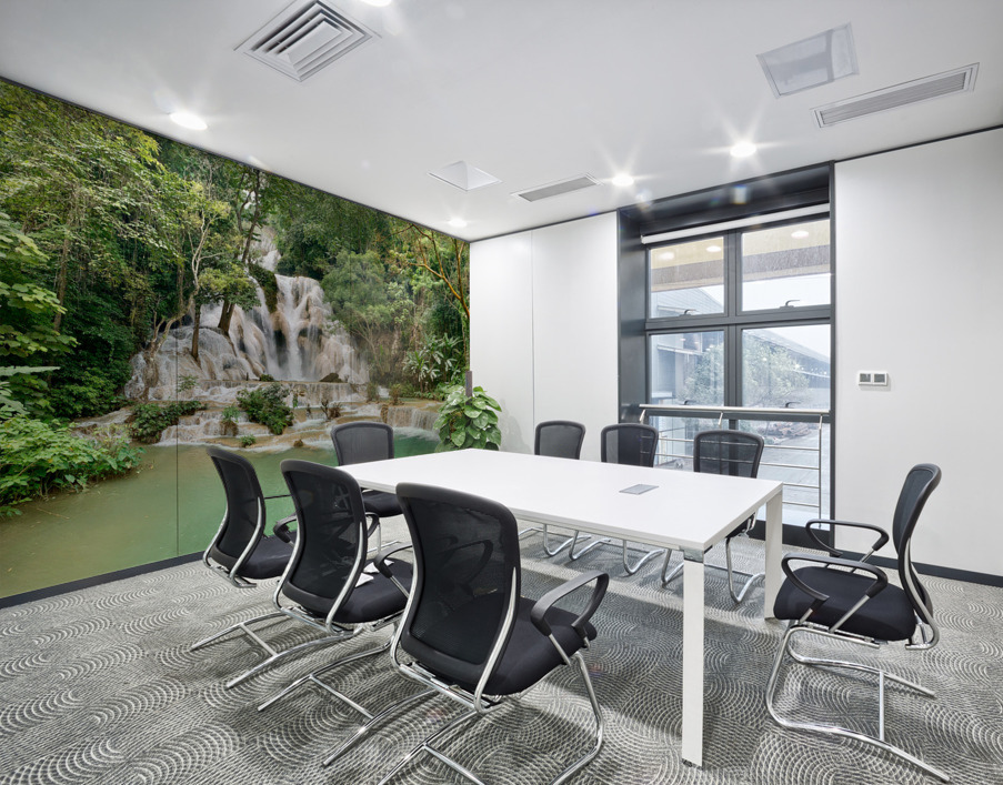 Kuang Si Waterfalls 2 Wall Printing